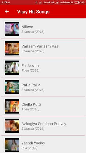 Tamil Songs Video screenshot 3