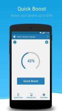 Clean Master - Memory Booster screenshot 1