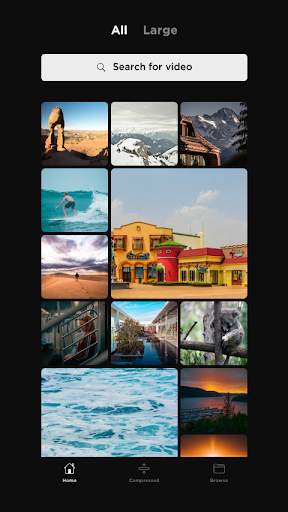 Video Compressor & Converter : Fast Compress Video screenshot 1