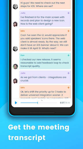 Reason8 – Voice to Text Meeting Notes Maker скриншот 5