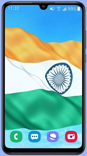 Indian Flag Wallpaper HD screenshot 2