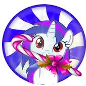 Adventure candy world of pony logo
