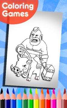 How To Color Clash Royale ( free coloring geme) screenshot 4