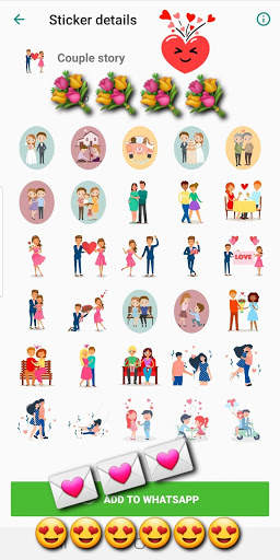 Love Stickers For WhatsApp - WAStickerApps screenshot 8