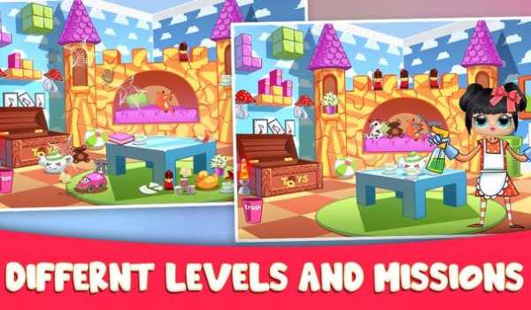 Princess Dolls - Surprise House Cleaning screenshot 3