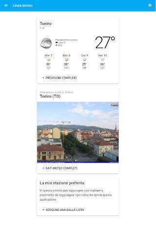 Linea Meteo Live screenshot 16