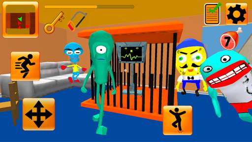 Plankton Gang Secret. Sponge's Neighbor Escape 3D screenshot 2