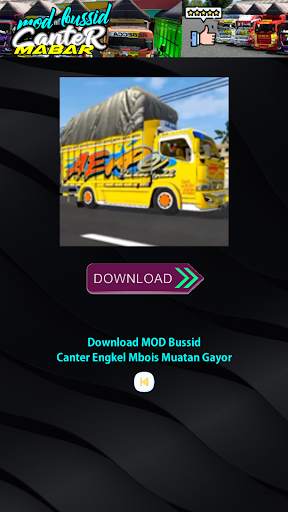 Mod Bussid Canter Mabar screenshot 5
