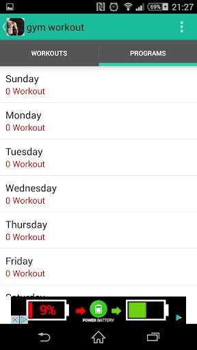 Gym workout screenshot 3