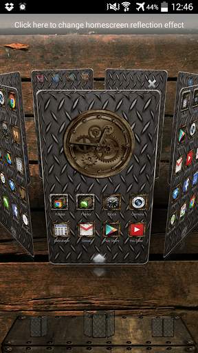 Next Launcher 3D Grunge Theme screenshot 3