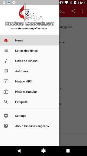 Hinário Evangélico Metodista screenshot 1