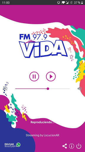 FM VIDA 97.9 1 تصوير الشاشة