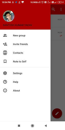 Massanger app : chatting & video calling free screenshot 1