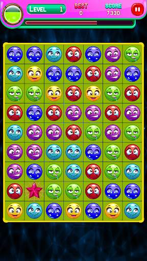 Funny Face Match 3 - Free screenshot 2