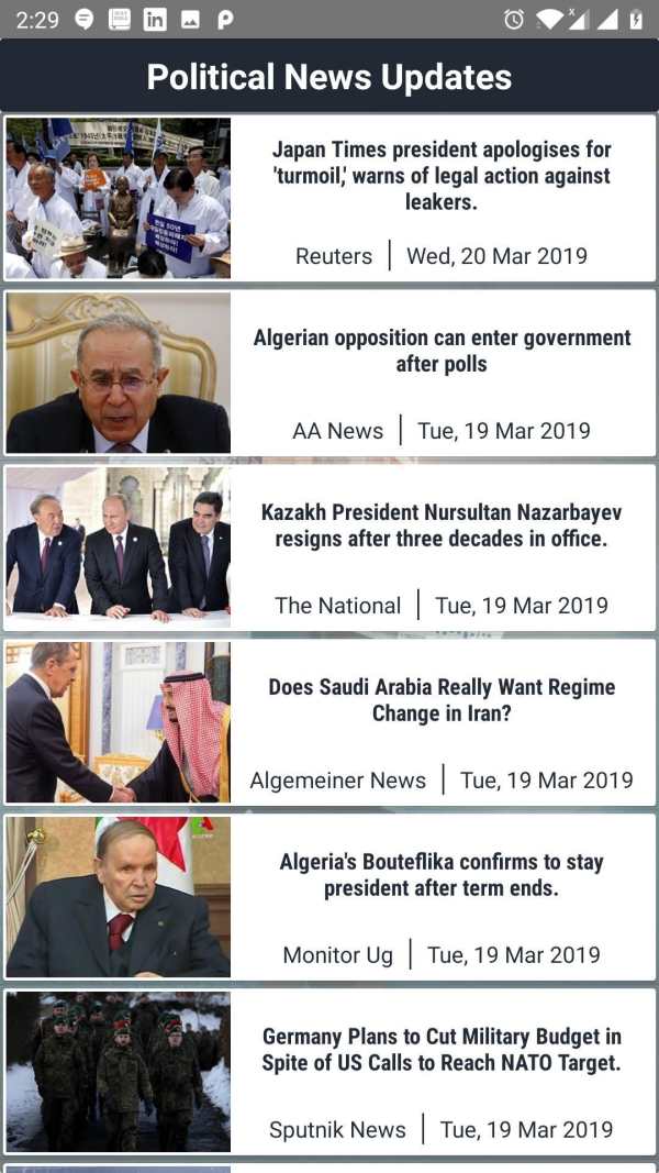 Current Presidents World Wide screenshot 2