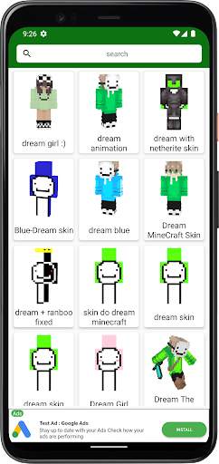 Dream Skins for Minecraft PE screenshot 4