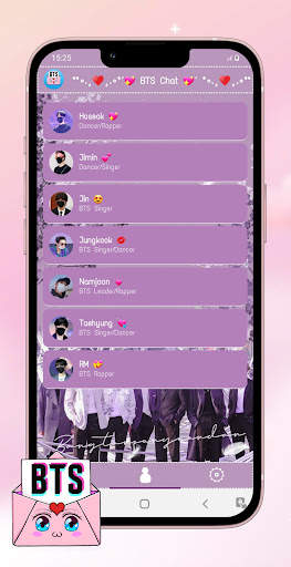 BTS Messenger : Chat Simulator screenshot 3