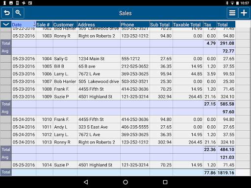 SailformsPlus Forms Database скриншот 19