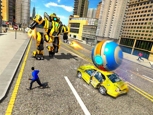 Robot Car Ball Transform Fight screenshot 10