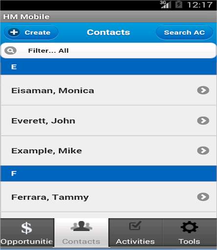 HM Mobile screenshot 1