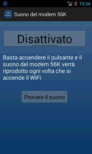 Suono del modem 56K screenshot 2