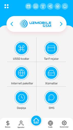 USSD Uzbekistan screenshot 1