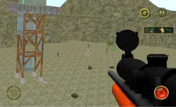 Army Sniper Commando Menembak screenshot 6
