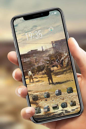 Occult town mechanical corrosion theme for V15 Pro screenshot 4