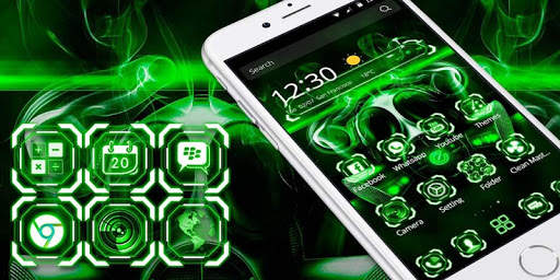 Theme Evil Tech Virus screenshot 2