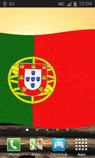 Portugal Flag Live Wallpaper screenshot 6