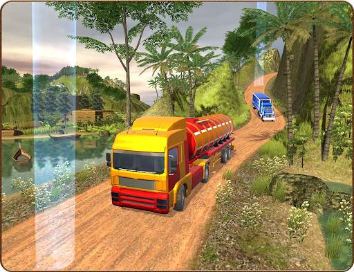 Truck Simulator Offroad Trailer Driver Uphill 2018 screenshot 12