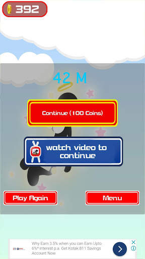 Stickman Bouncing скриншот 6