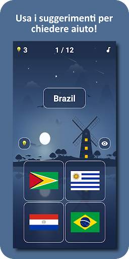 Quiz su Bandiere dei Paesi 2 screenshot 3