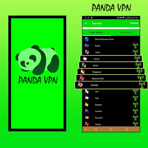 PANDA VPN Free Fast Unlimited Proxy VPN screenshot 1