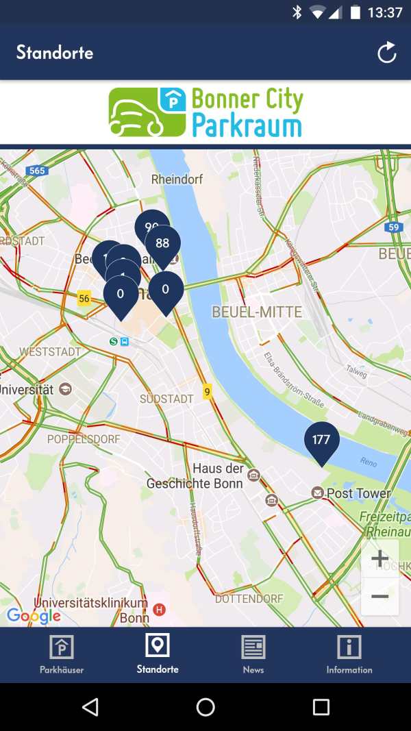 Parking in Bonn screenshot 3