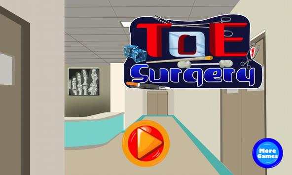 Toe Surgery Doctor Game screenshot 1