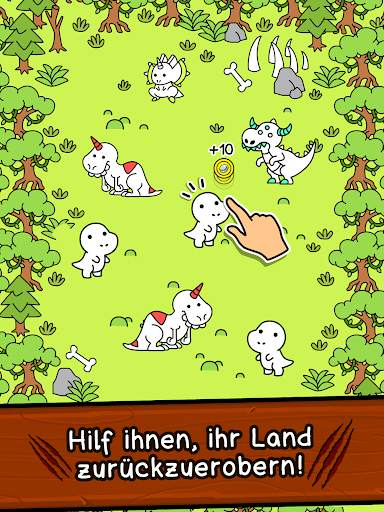 Dino Evolution: Klicker Spiel screenshot 2