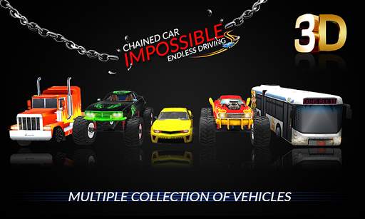 Chained Cars Rival Racing Impossible Stunt Driving screenshot 2