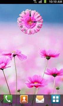 Daisy Clock Live Wallpaper screenshot 1