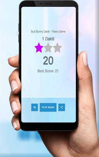 Bad Bunny Dakiti - Piano Game screenshot 2