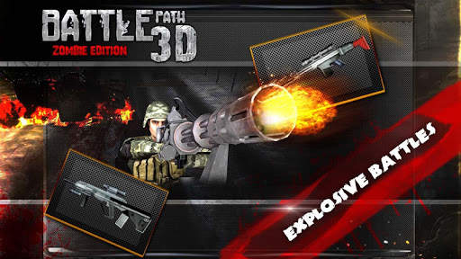 BATTLE PATH 3D- ZOMBIE EDITION screenshot 5
