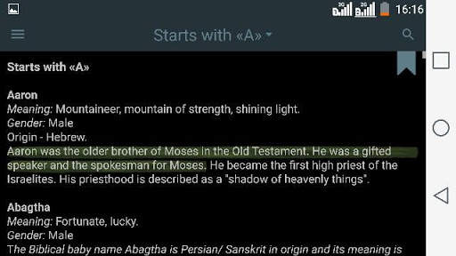 Biblical Names with Meaning screenshot 9