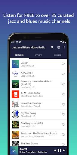 Jazz & Blues Music Radio 2021 screenshot 1
