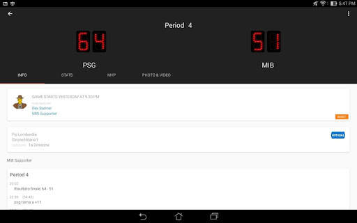 My LiveScore - Social Basket screenshot 20