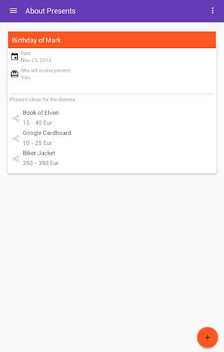 About Presents screenshot 6