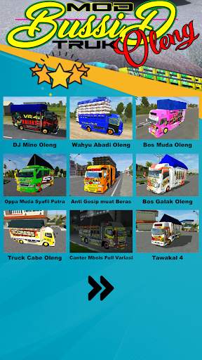 Mod Bussid Truk Oleng screenshot 2