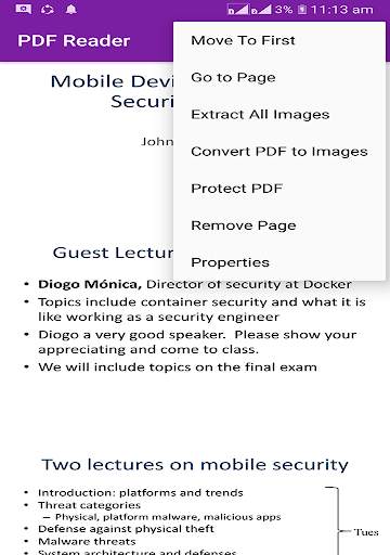 PDF File Reader screenshot 3
