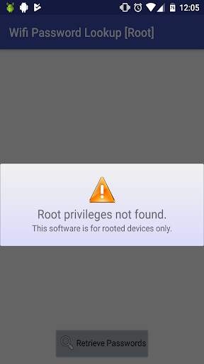 Wifi Password Lookup [Root] screenshot 3