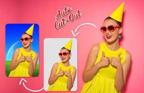 Cutout Photo Background Changer 1 تصوير الشاشة