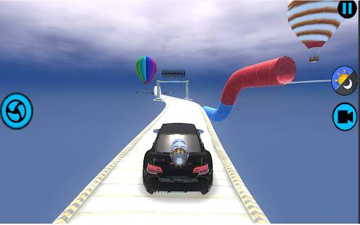 Jet Car Impossible Track Fast Driving screenshot 4